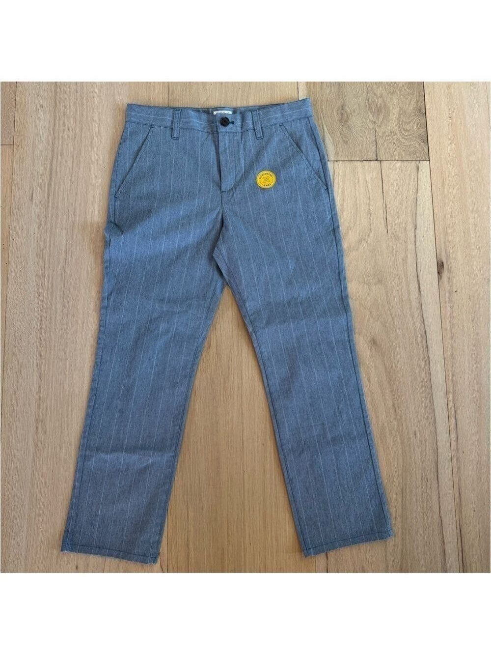 Cat & Jack Blue Striped Trouser Formal Pants Boys Size 14 NWT